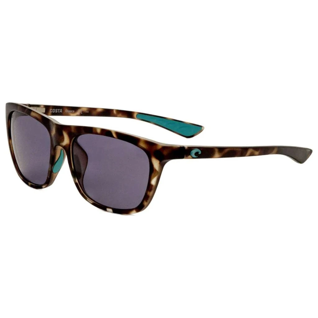 Costa Del Mar Costa del Mar Cheeca Women's Brown Square Polarized Sunglasses 1