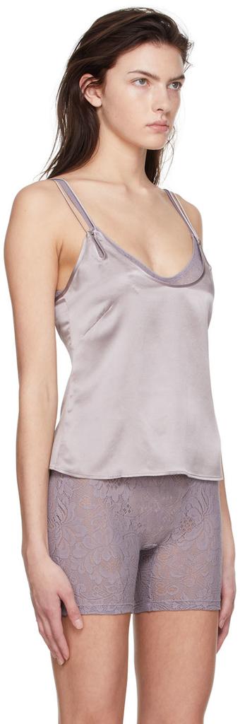 Araks SSENSE Exclusive Grey Silk Camisole
