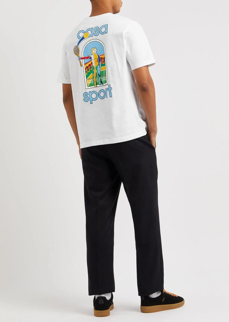 Casablanca Casa Sport printed cotton T-shirt 4