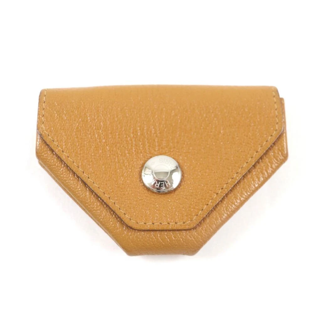 Hermes multi pink Chevre Myzore Leather Coin Purse/Coin Case (Pre-Owned)