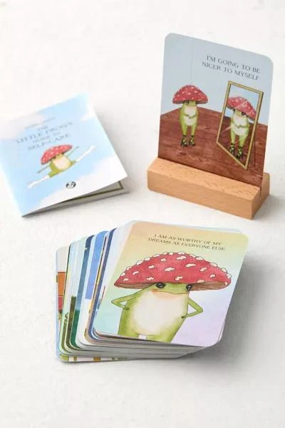 Urban Outfitters The Little Frog's Guide To Self-Care Card Deck By Maybell Eequay 3