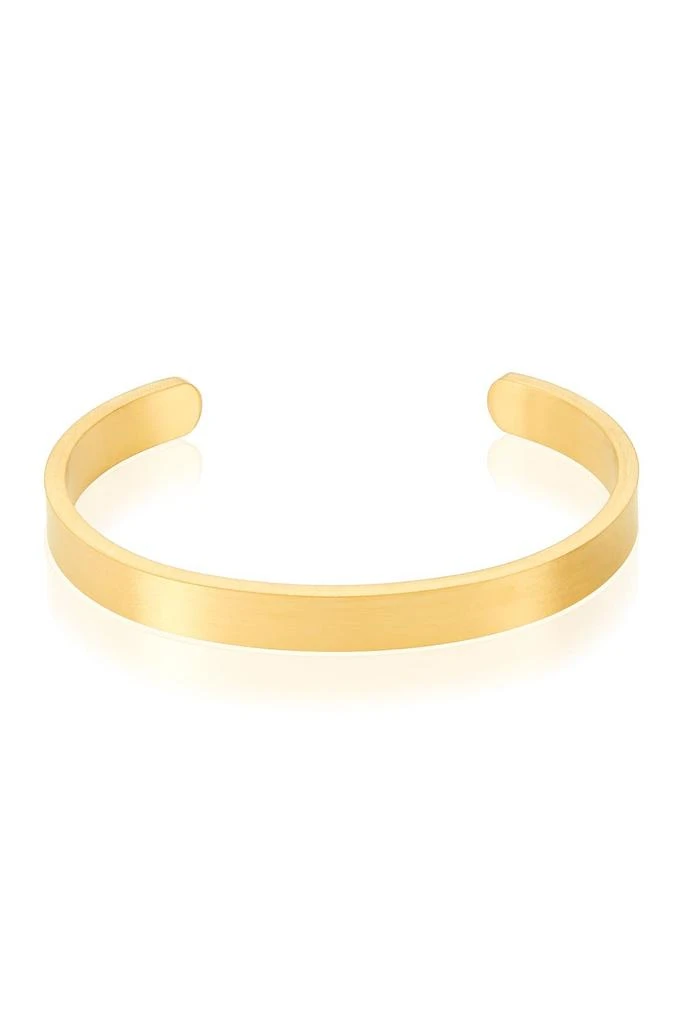 ADORNIA 14K Gold Vermeil Cuff Bracelet 1