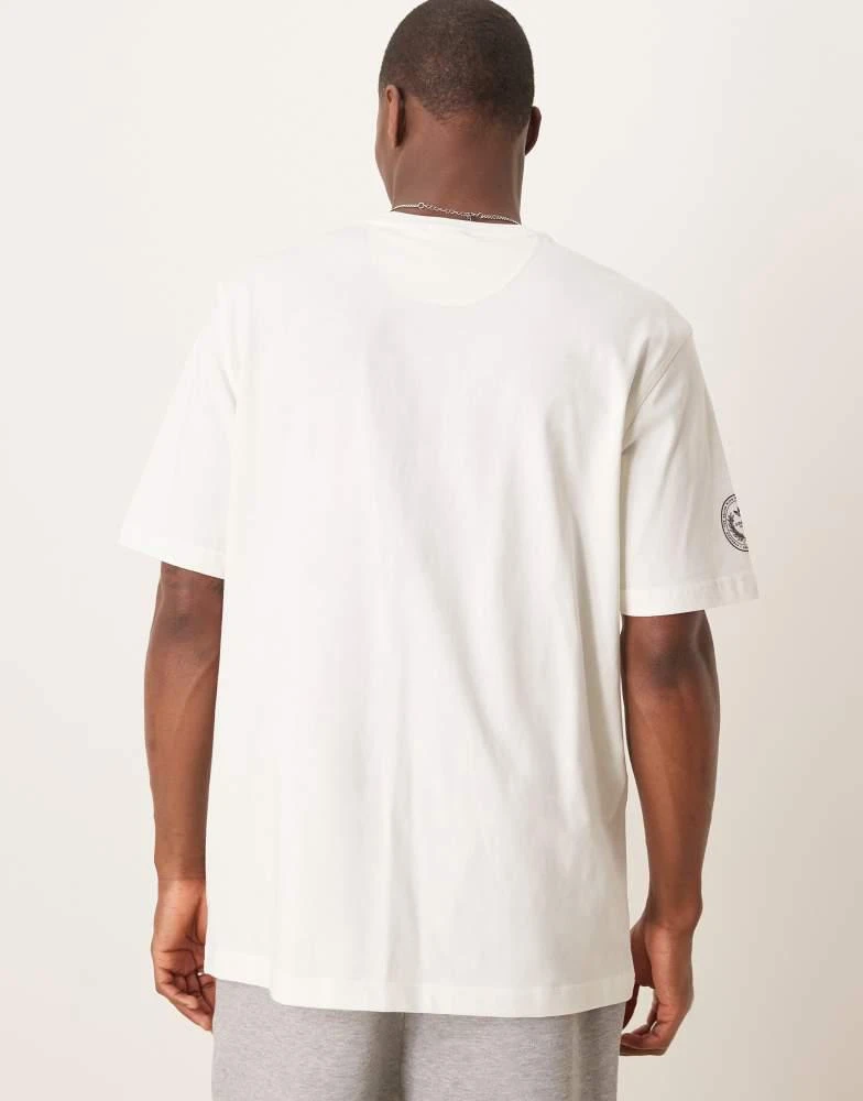 Adidas adidas Originals bear graphic t-shirt in cream 4