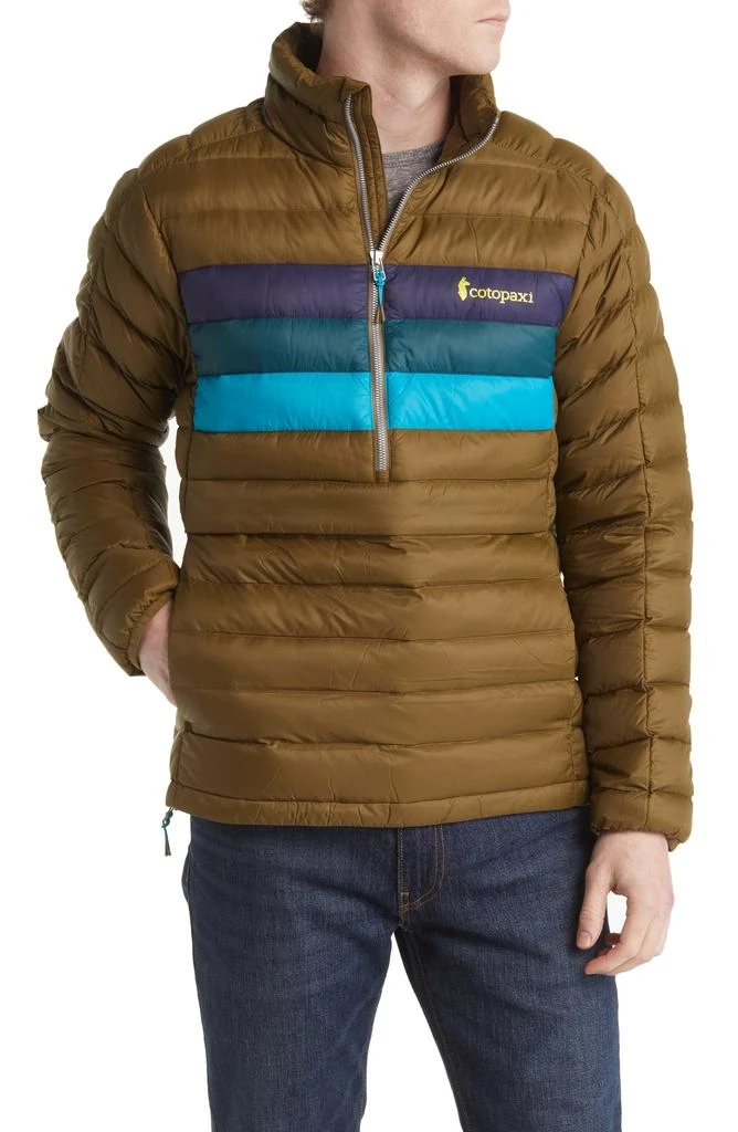 Cotopaxi Fuego Water Resistant 800 Fill Power Down Half Zip Jacket 1