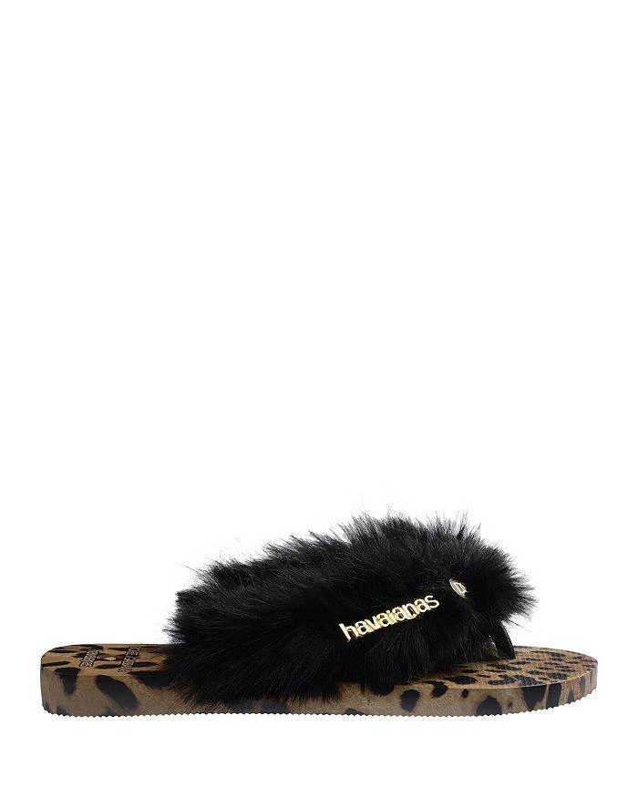 Havaianas x Dolce & Gabbana Women's Faux Fur Flip Flops 2