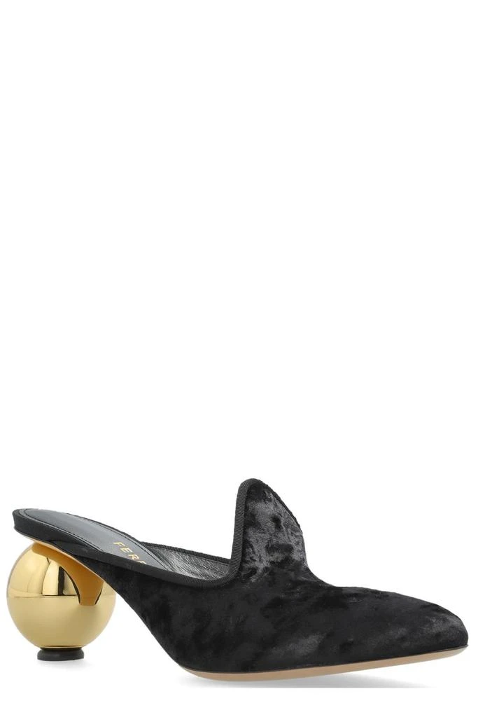 Salvatore Ferragamo Ferragamo Spherical Heel Mules 2