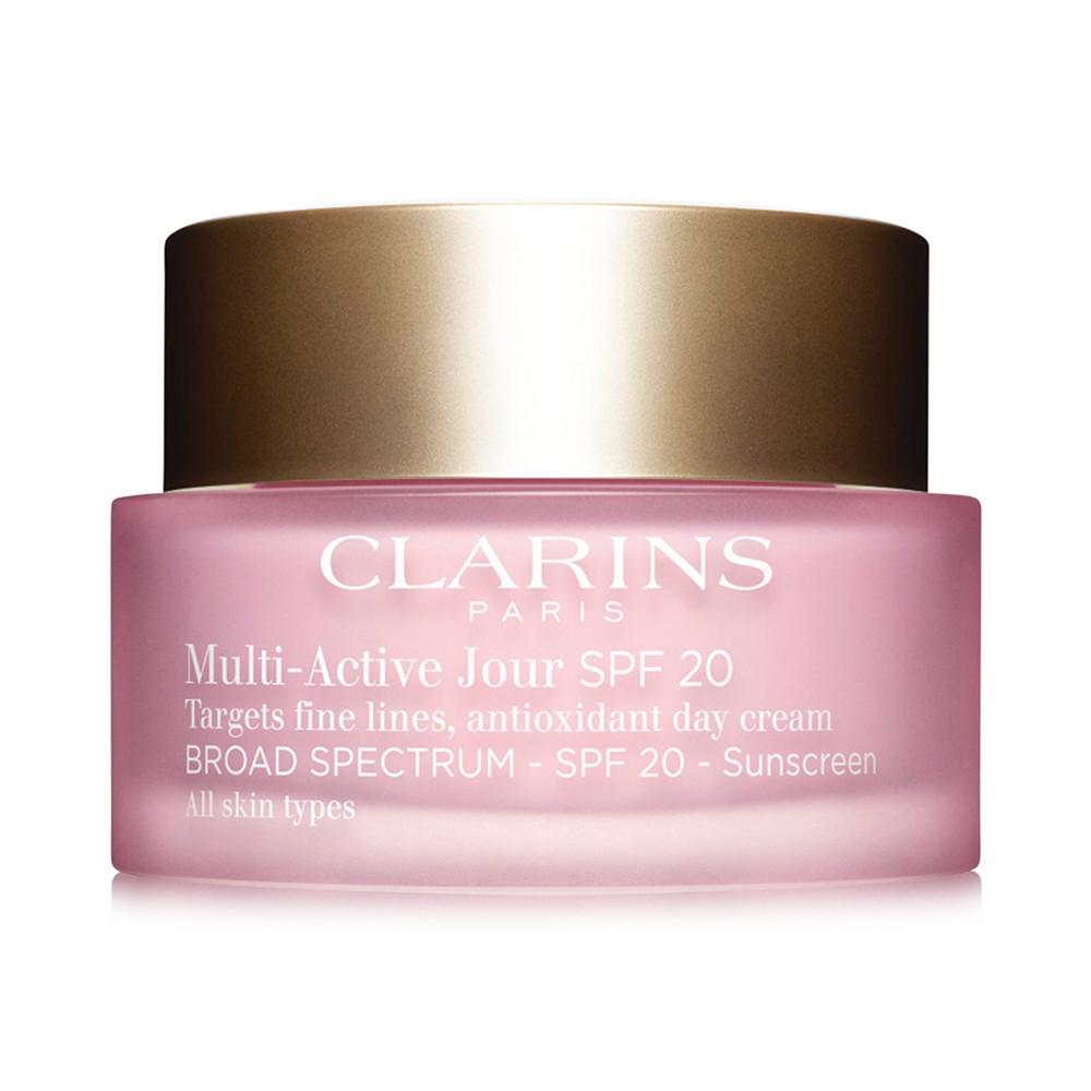 Clarins Multi-Active Anti-Aging Day Moisturizer with SPF 20 for Glowing Skin, 1.7 oz.