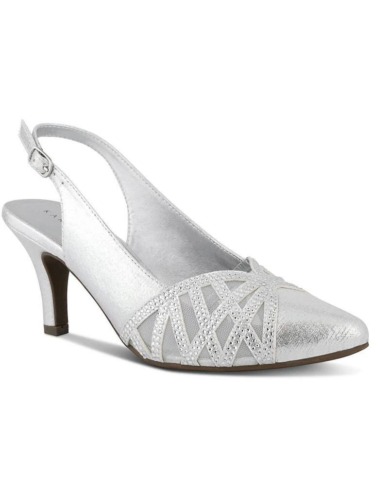 Karen Scott Gillis  Womens Buckle Slip On Pumps 4