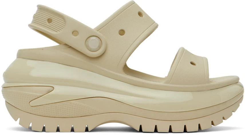 Crocs Off-White Mega Crush Sandals 1