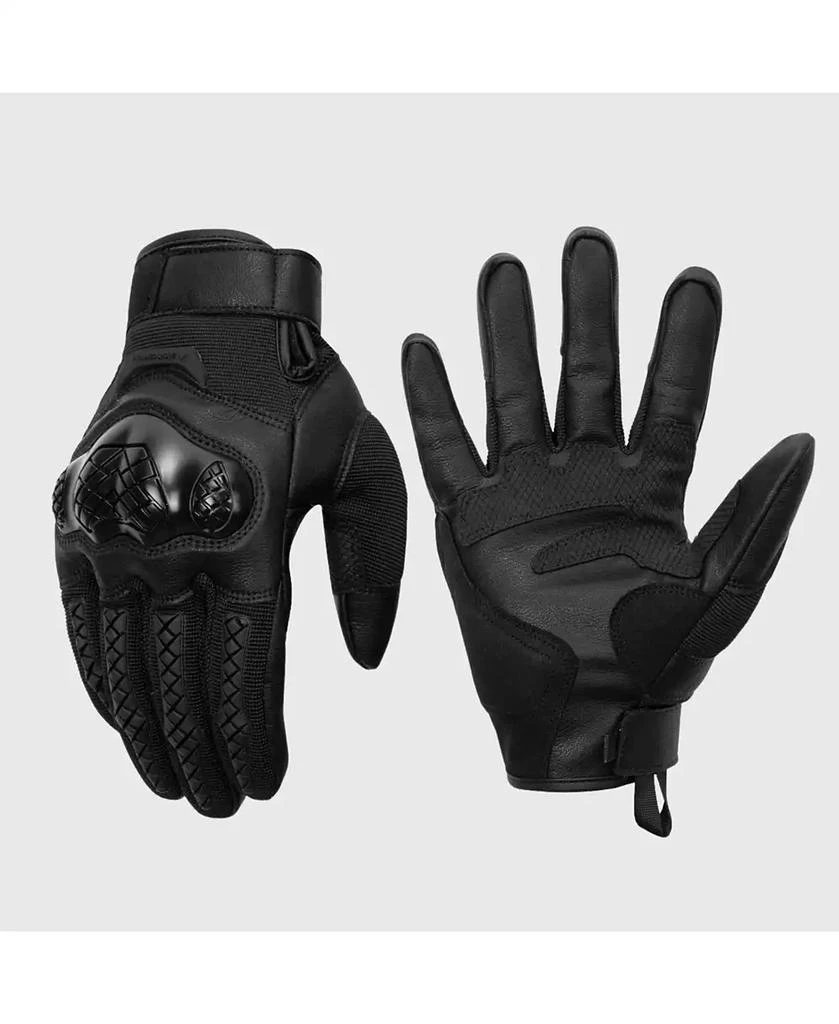 Alpine Swiss Men's Motorcycle Gloves Protective Outdoor Gloves with Reinforced Knuckles for Riding Biking Powersports 1