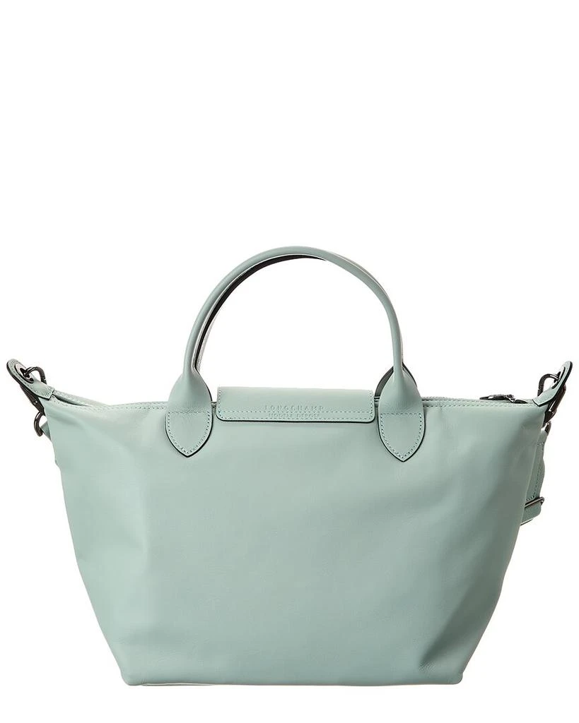 Longchamp Le Pliage Extra Small Leather Short Handle Handbag with Strap 2
