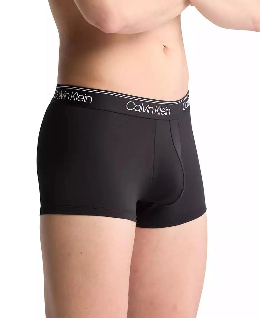 Calvin Klein Men's 3+1 Value Pack Micro Stretch Low-Rise Trunks 4