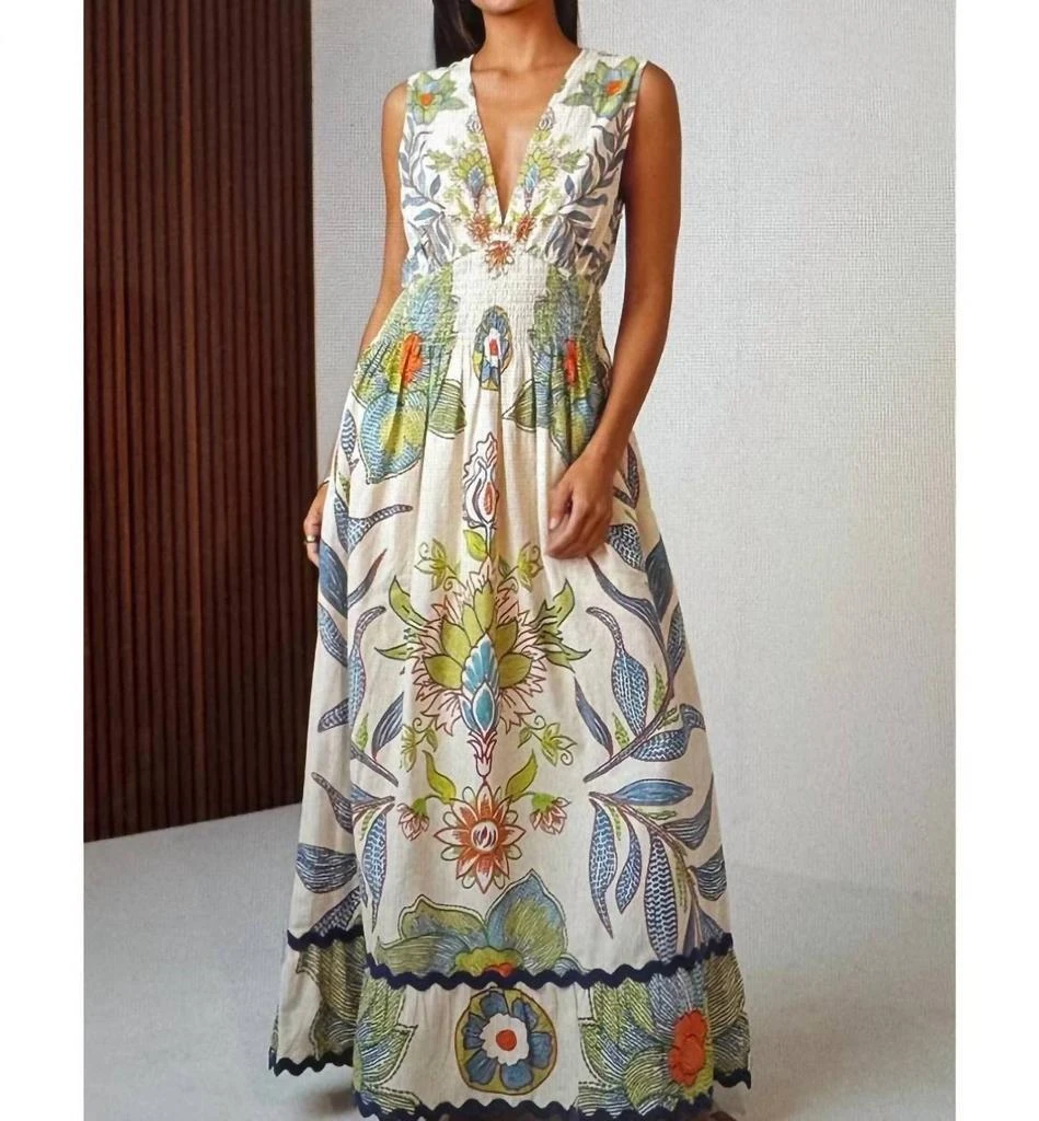 chinese dress ladies Gracie Maxi – Shop Elan main image 0