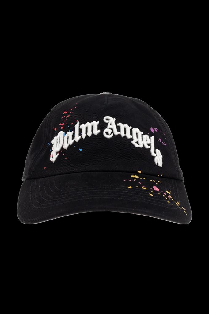 Palm Angels ロゴ刺繍　キャップ Shop Palm Angels Logo Embroidered Baseball Cap on Sale at