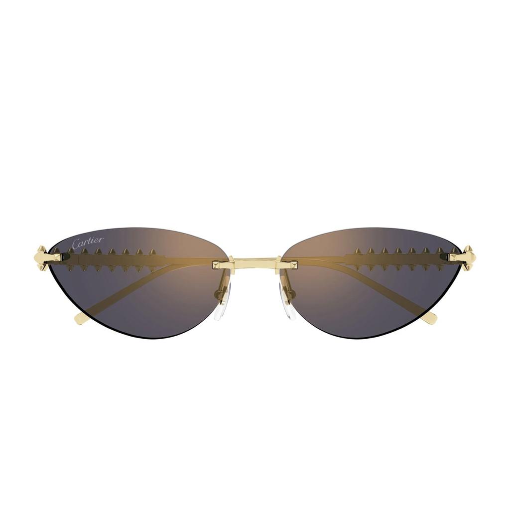 Cartier Eyewear Cartier Ct0543s Clash De Cartier 003 Gold Pink Sunglasses