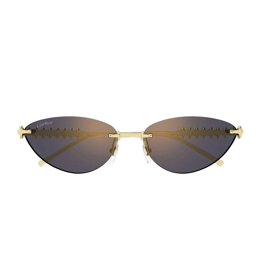 Cartier Eyewear Cartier Ct0543s Clash De Cartier 003 Gold Pink Sunglasses 1
