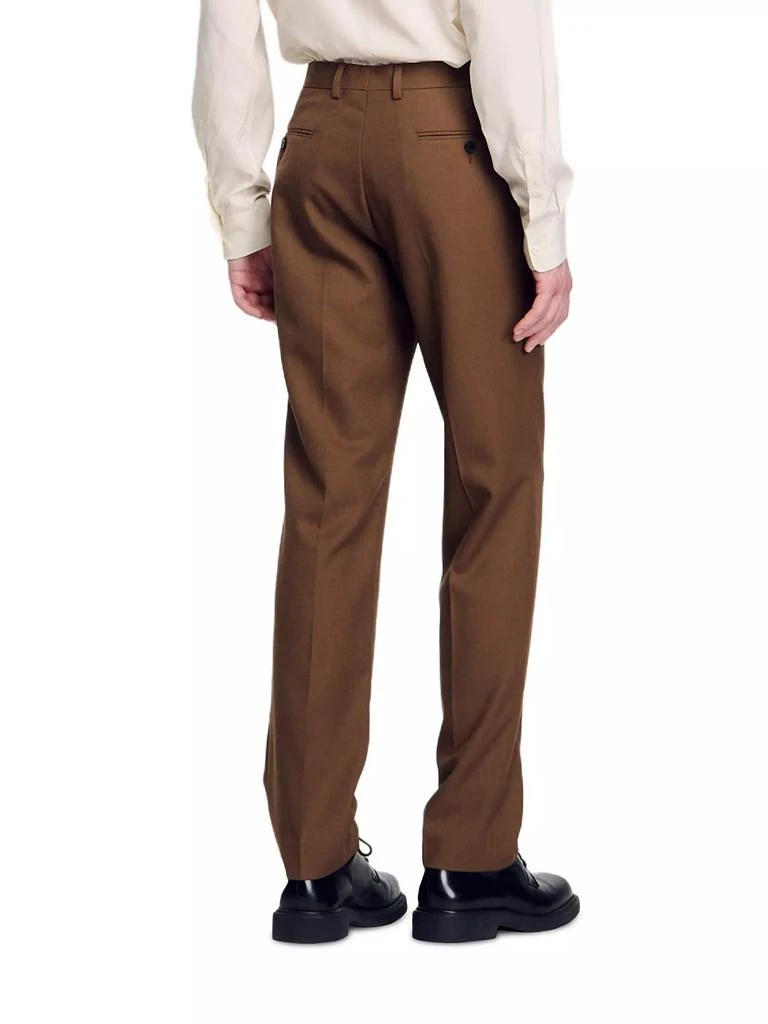Sandro Wool Suit Trousers 3