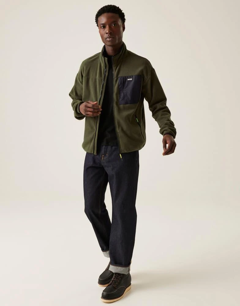 Regatta Regatta Men's Frankie Full Zip Fleece in Green 3