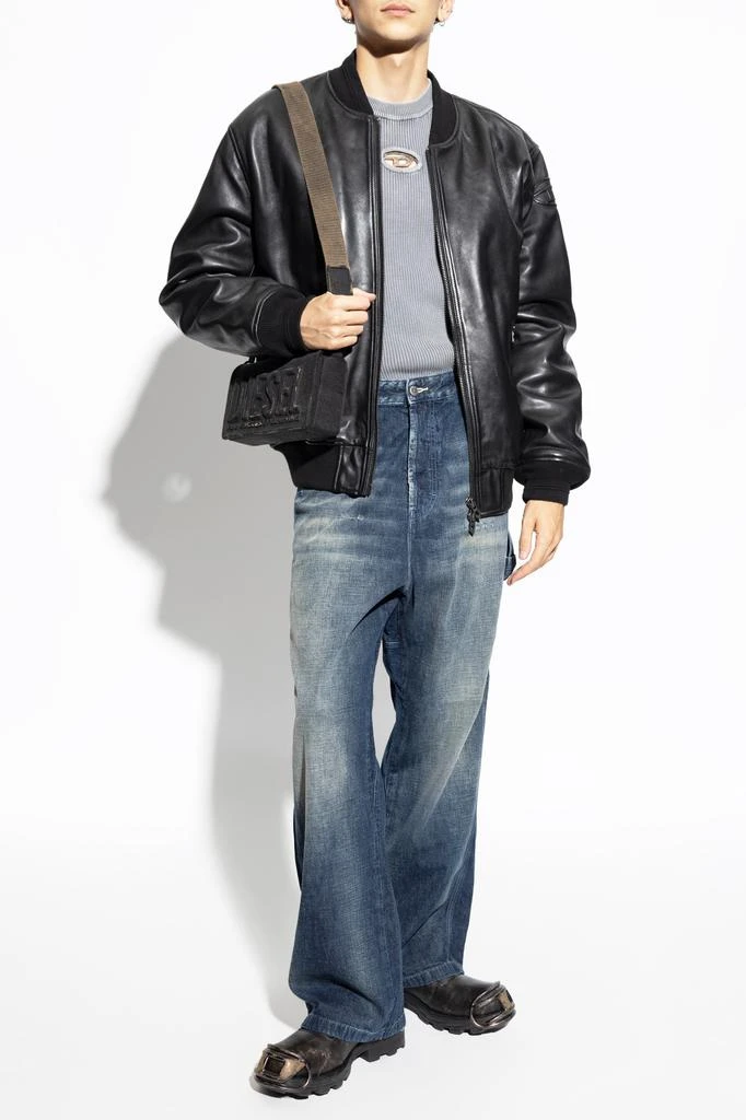 Diesel Leather jacket  L-KHAN 2