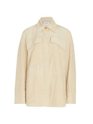 Vince Textured Padded Shirt Jacket 5