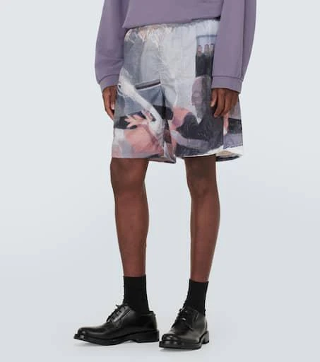 UNDERCOVER x Helen Verhoeven printed shorts 3
