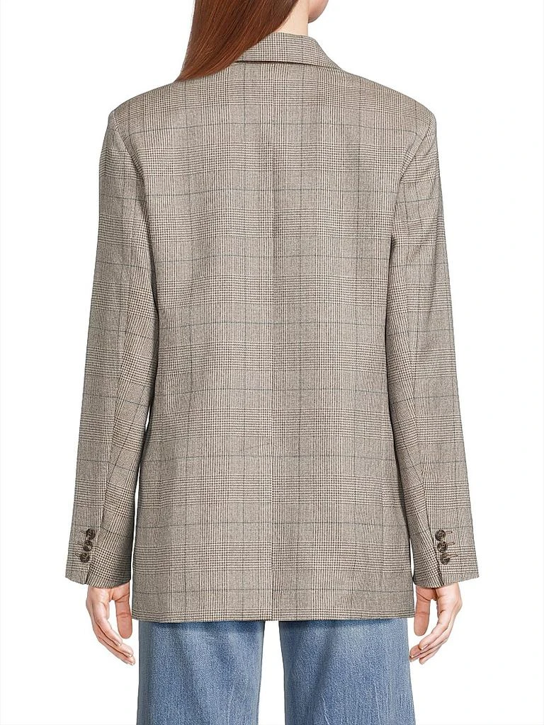Weekend Max Mara Burgos Plaid Tailored Jacket 5