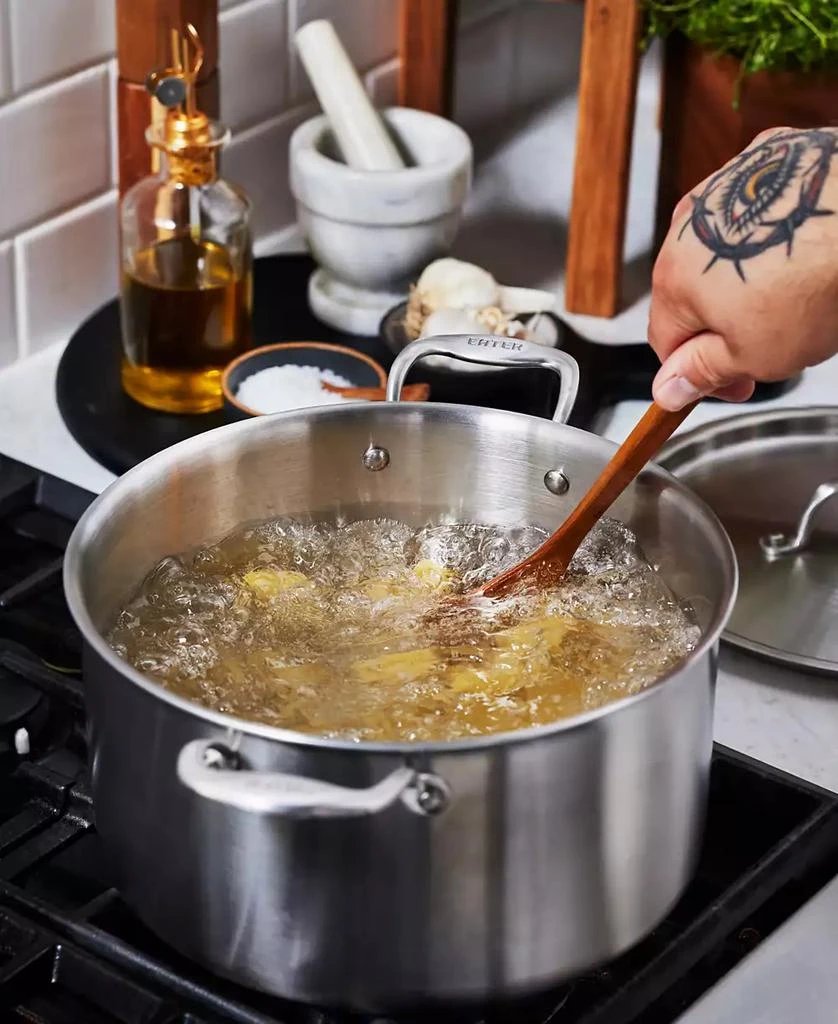 Heritage Steel X Eater 5-Ply Stainless Steel 8-Qt. Stock Pot with Lid 4