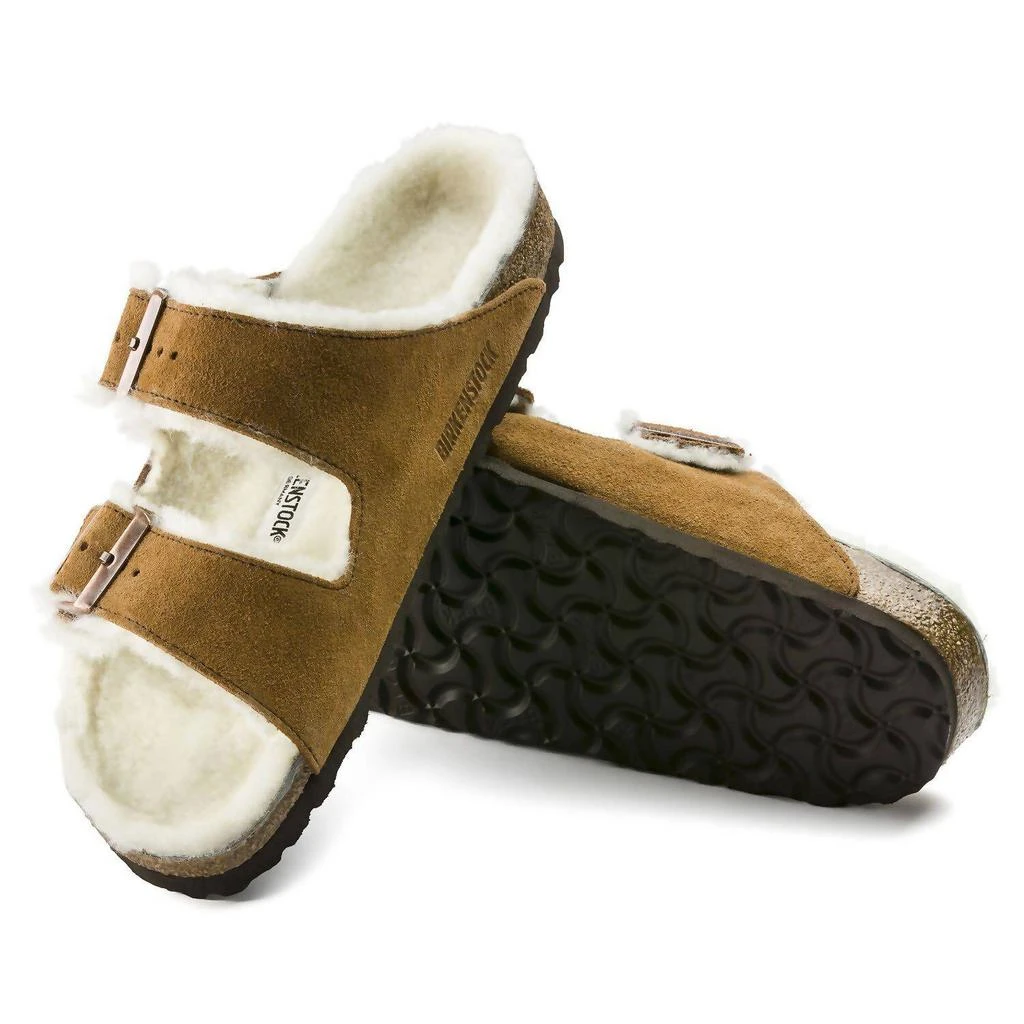 Birkenstock Birkenstock - Unisex Arizona Fur Shearling Sandal 2