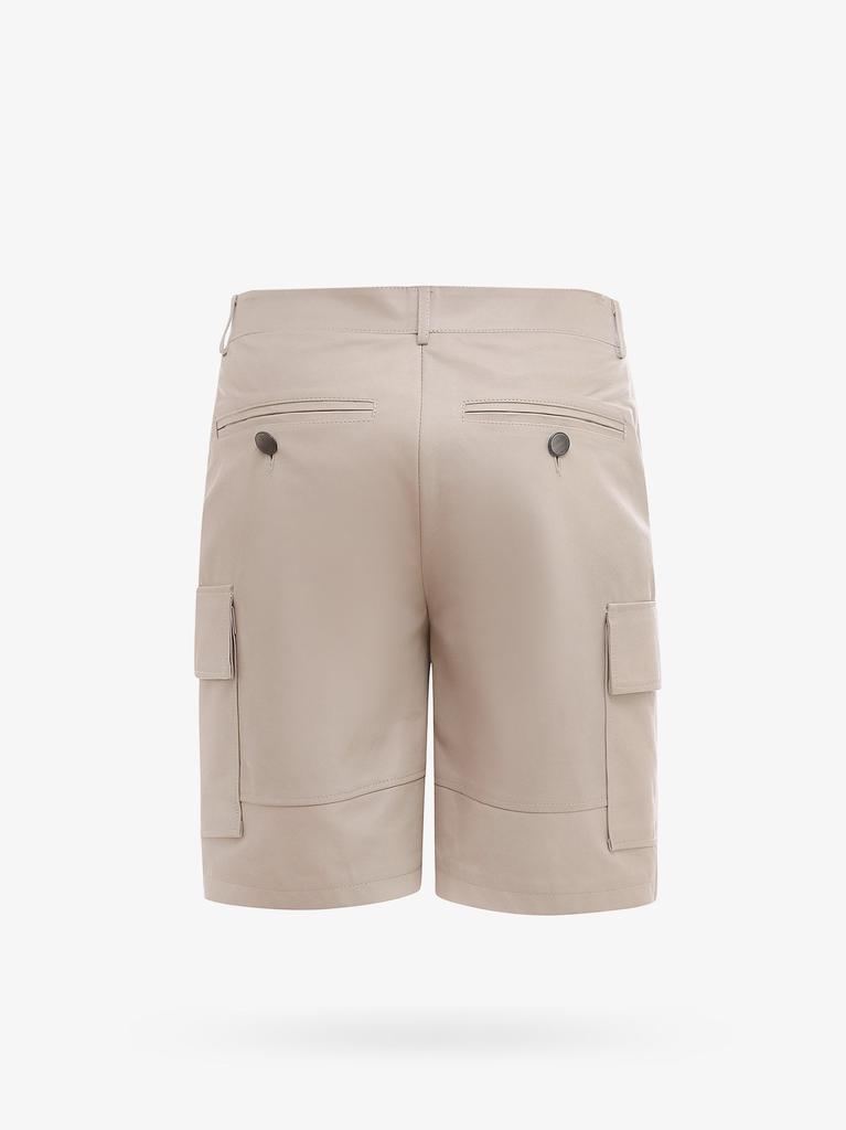 D-FOUR Leather bermuda shorts