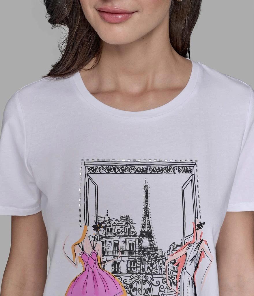 Karl Lagerfeld Paris PARIS SCENE TEE 5