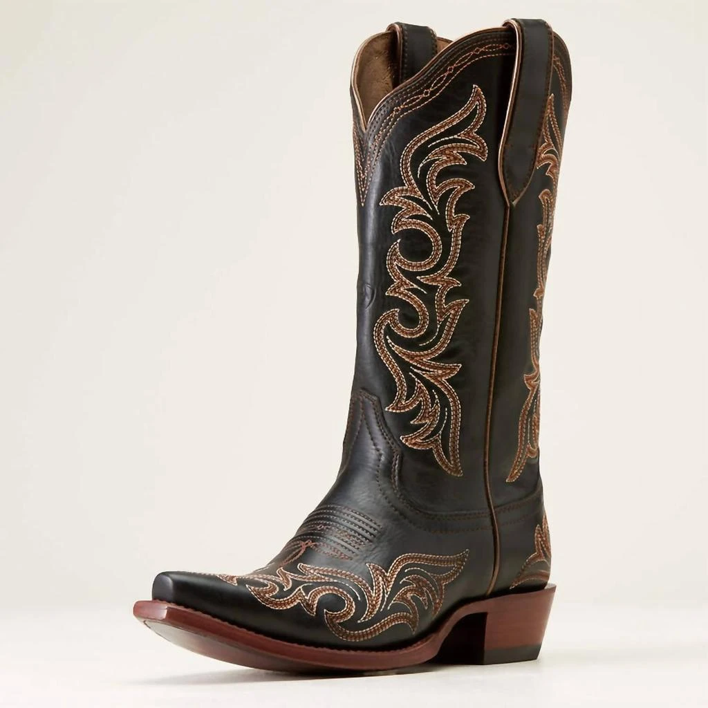 Ariat Women
s Hazen Western Boot In Black 1