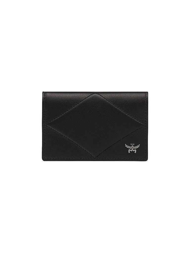 [MCM]★Aren Visetos Card Case Mini Aren Card Case in Visetos Green | MCM ®US