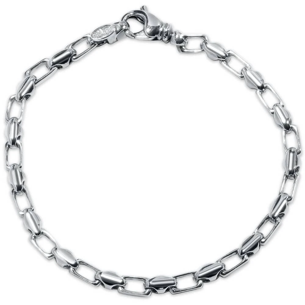 Pompeii3 Men
s Designer Mariner Link 14k Gold (16gram) or Platinum (27gram) 4.5mm Bracelet 8.5"