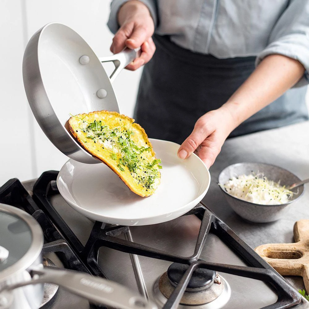 Greenpan Venice Pro 10" and 12" Fry Pan Set 4
