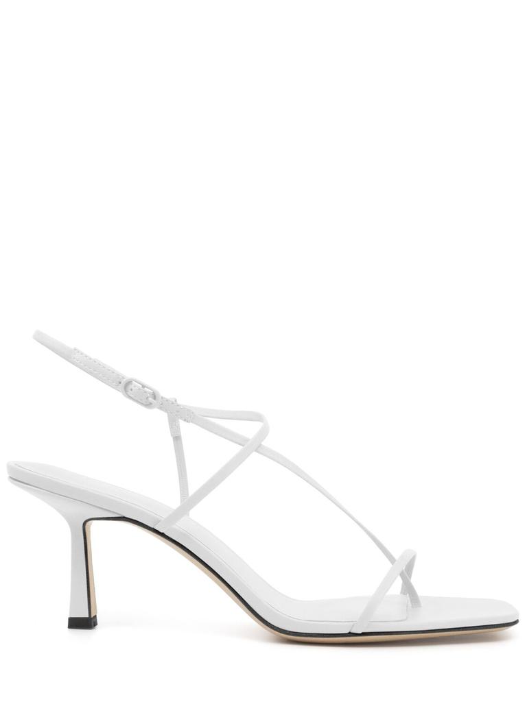 STUDIO AMELIA 70mm Cross Front Leather Sandals