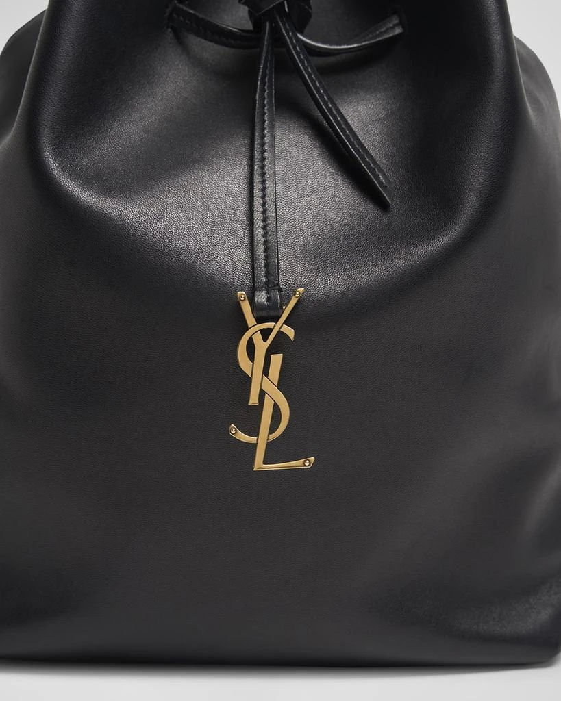 Yves Saint Laurent Paris VII YSL Pochon Shoulder Bag in Lambskin Leather 7