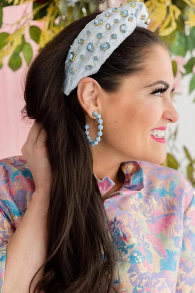 Brianna Cannon Brianna Cannon - Women
s Beaded Hoop Earrings 2