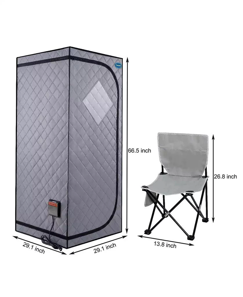 Streamdale Furniture Streamdale Portable Infrared Sauna Tent with Heat
Comfort 5