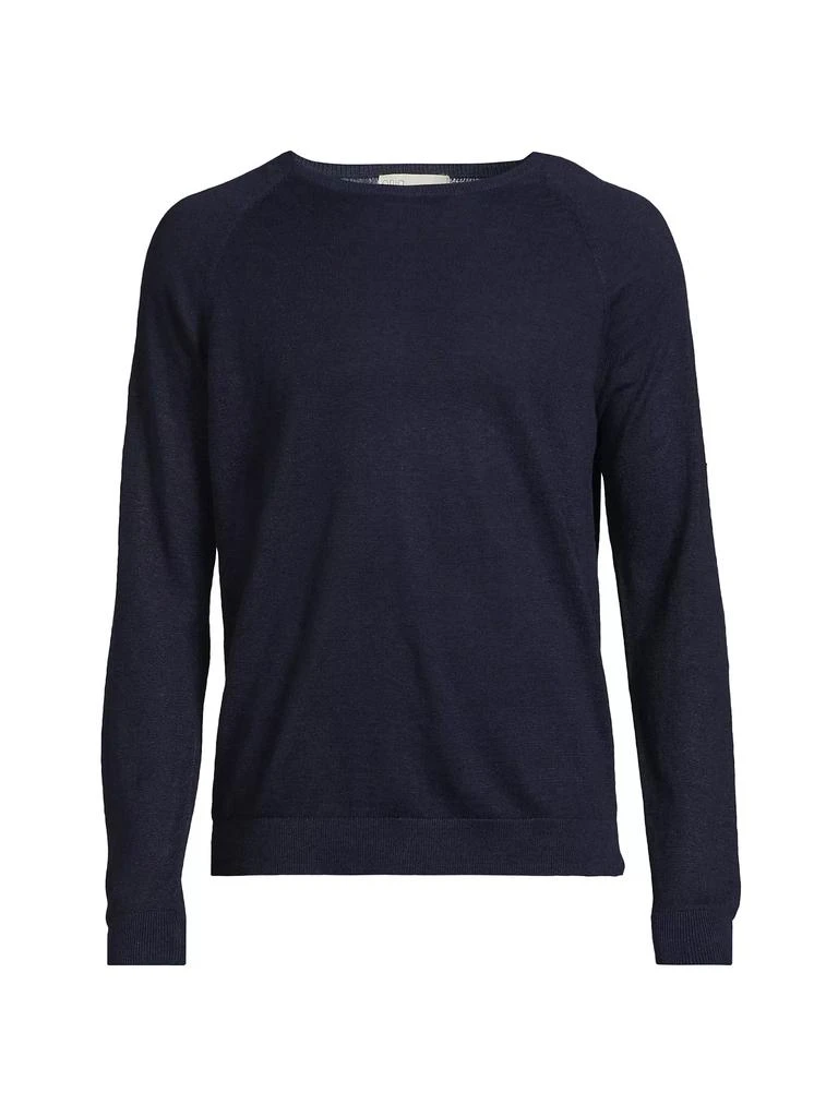 Onia Linen Raglan-Sleeve Sweater 1
