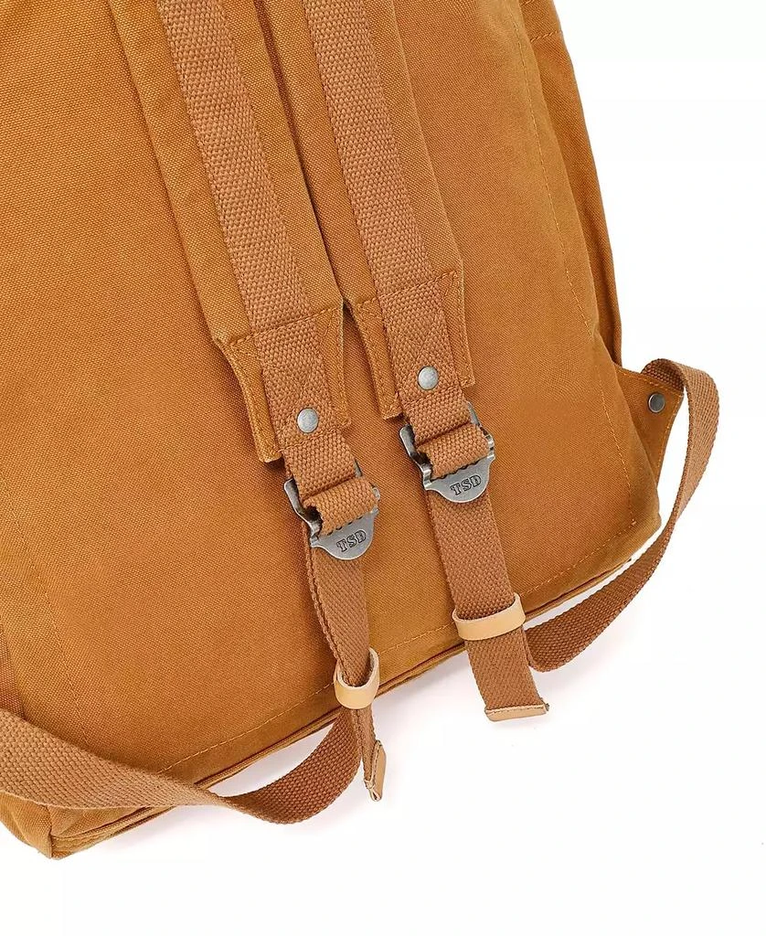 TSD BRAND Tilia Canvas Backpack 10