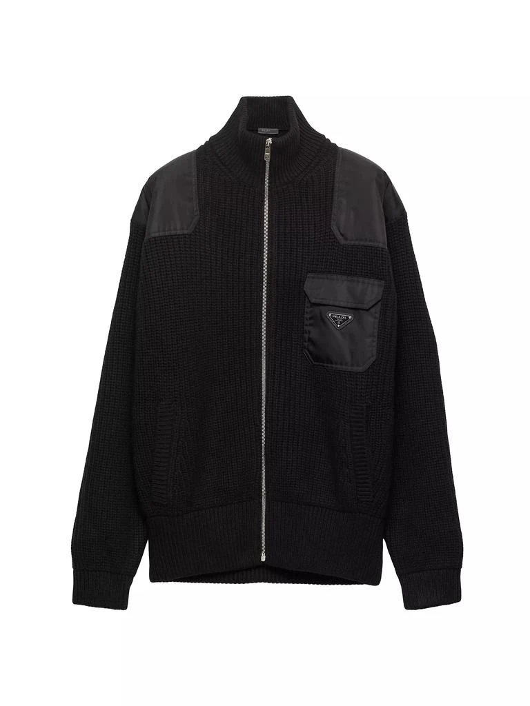 Prada Wool and Cashmere Cardigan 1