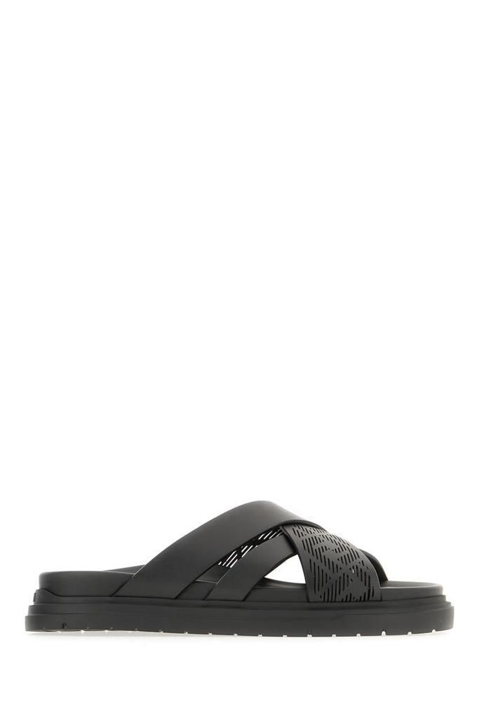 Fendi Logo Embossed Cloud Slides – On Sale Now with Up to 15