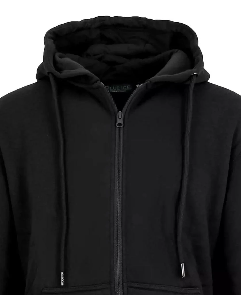 Blue Ice Men's Fleece-Lined Full-Zip Hoodie 3