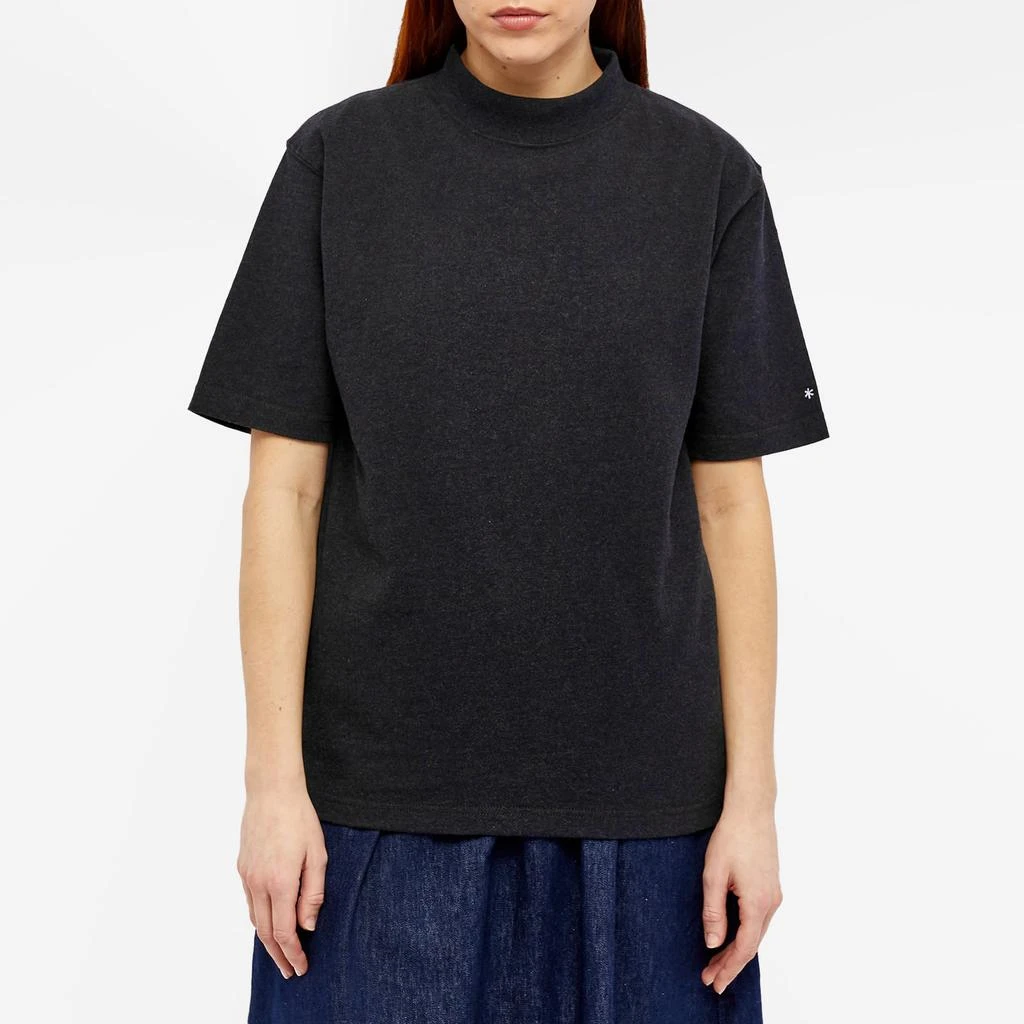 Snow Peak Snow Peak Recycled Cotton Heavy Mock Neck T-Shirt 2