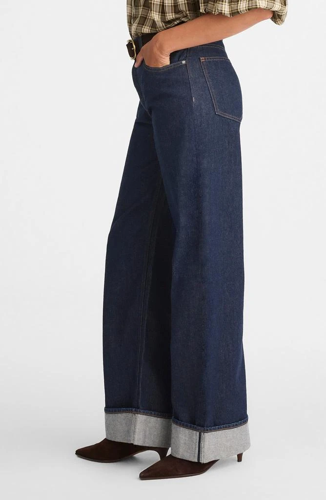 Madewell The Low Slung Cuffed Baggy Jeans 5