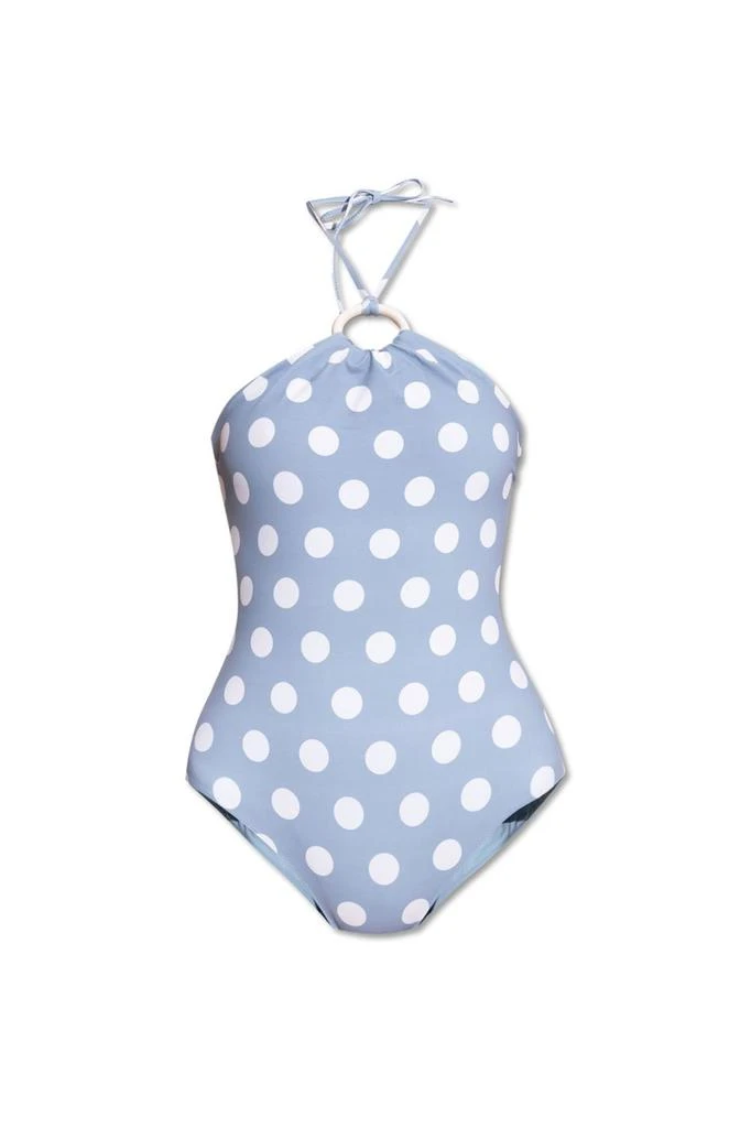 Marysia Marysia Halter Dot Print Activewear 1