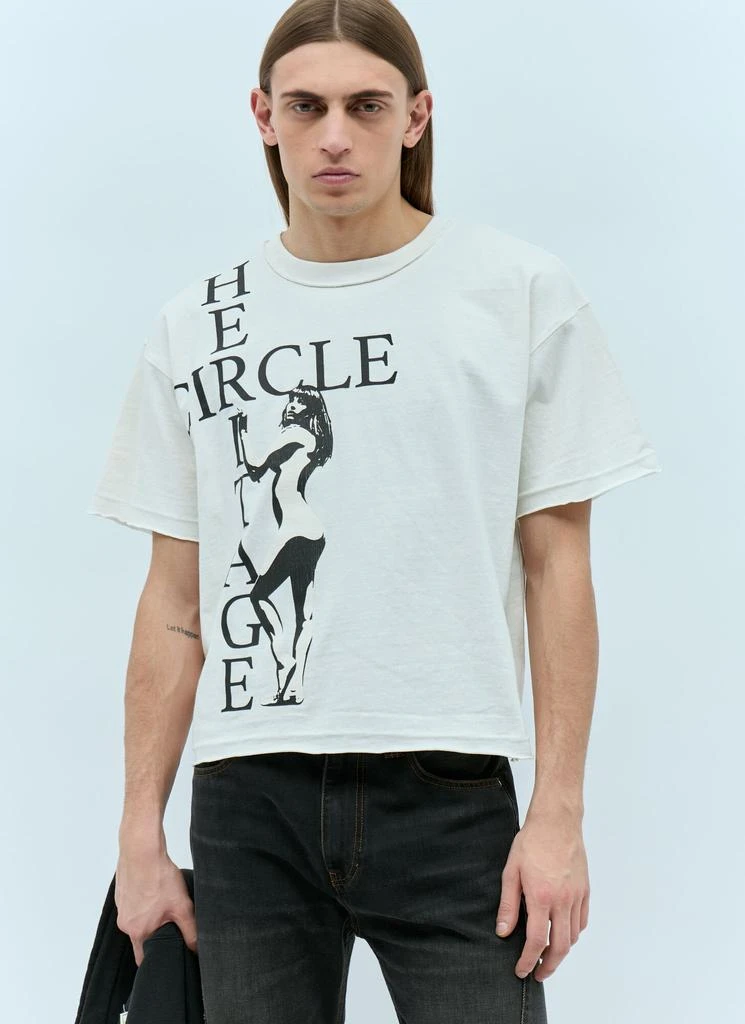 HYSTERIC GLAMOUR x CIRCLE HERITAGE Pin Up Girl T-Shirt 1