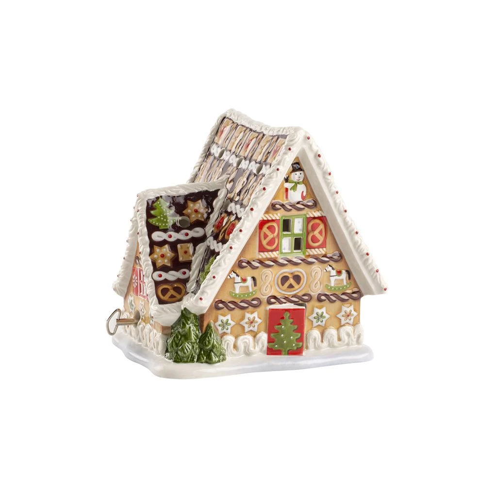 Villeroy & Boch Christmas Toys Musical Gingerbread House (Let it Snow) 1