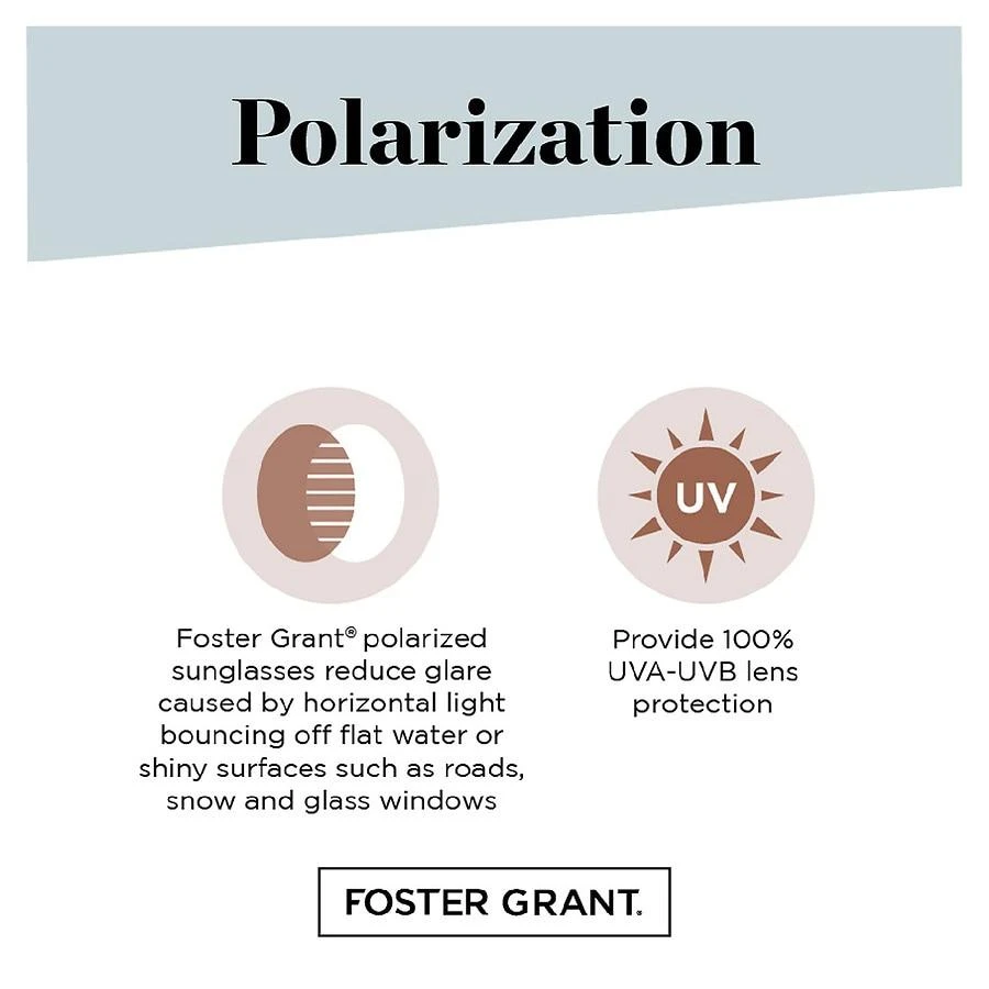 Foster Grant Warning Sunglasses 3