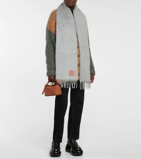 Loewe Mohair and wool scarf 2